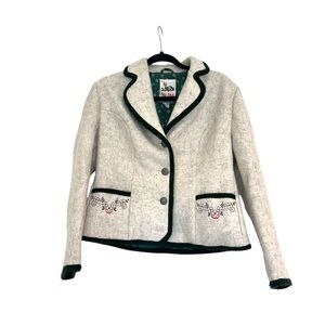 Vtg Gu-Tra Austria Blazer Jacket Womens Size 40